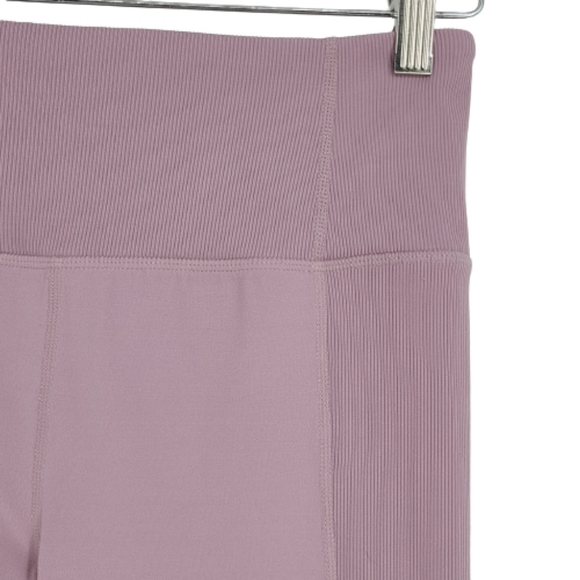 Athleta Powervita Ribbed Barre Heel Tight Legging - Picture 4 of 9